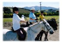 Chief instructor Liz Thomas taking a group lesson